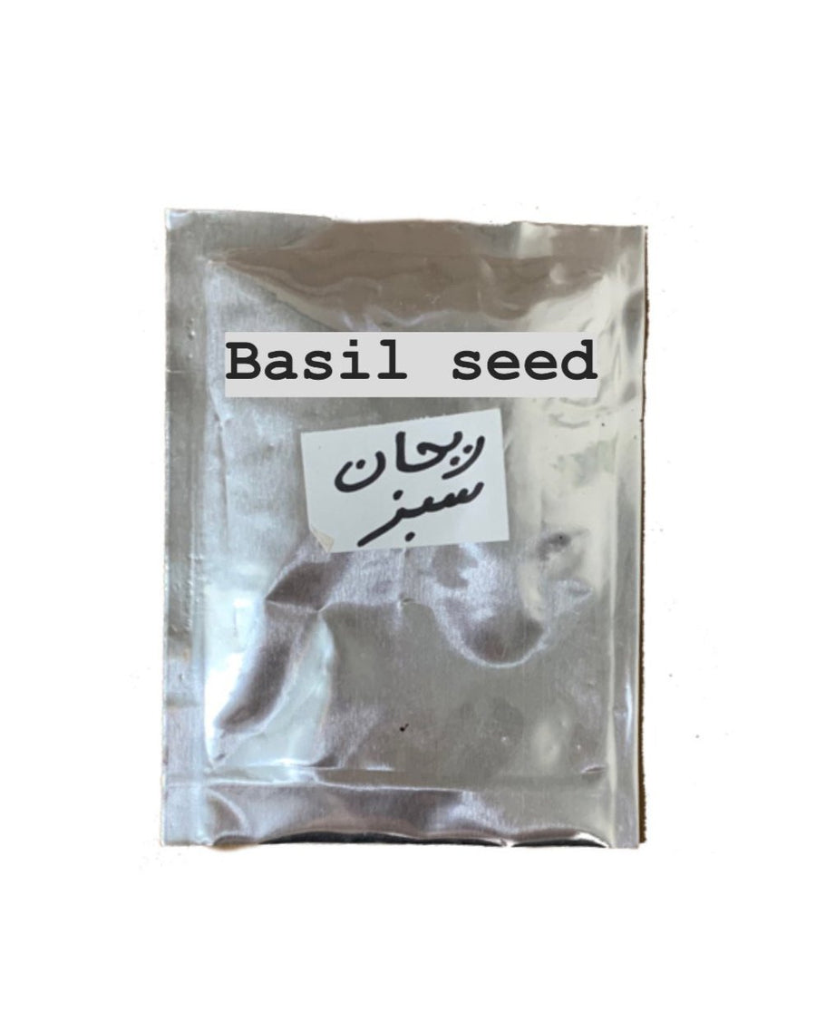 Green Basil seed - تخم ریحان سبز ایرانی - تخم شربتی